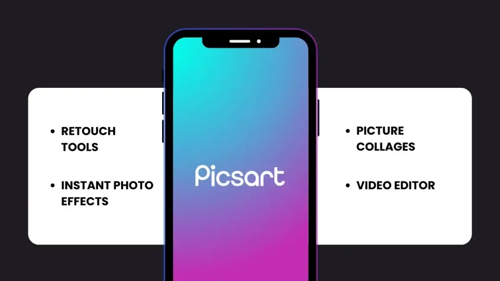 Here are key features of PicsArt